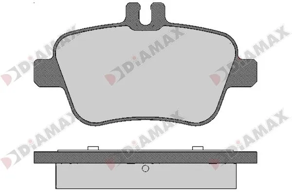 Brake Pad Set, disc brake (N09672)