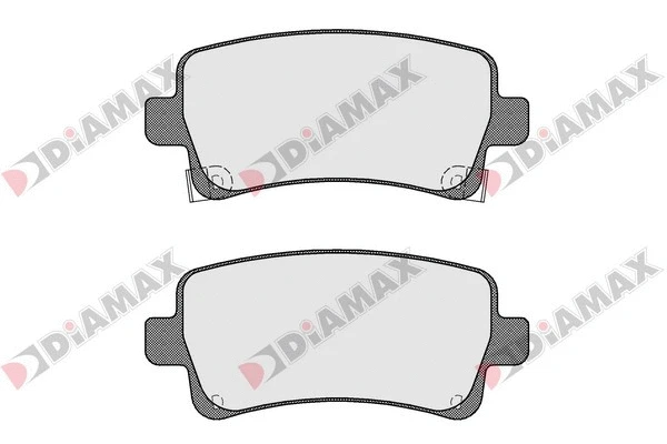 Brake Pad Set, disc brake (N09497)