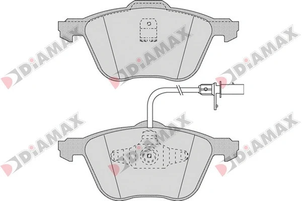 Brake Pad Set, disc brake (N09551)