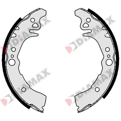 Brake Shoe Set (N01097)