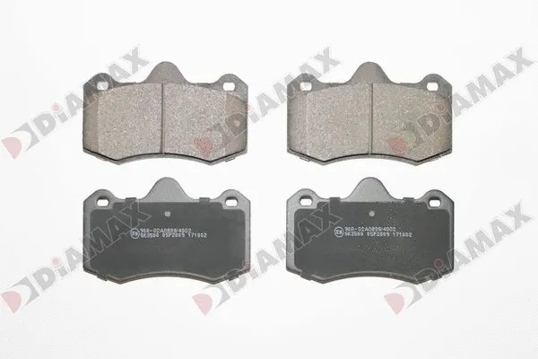 Brake Pad Set, disc brake (N09888)