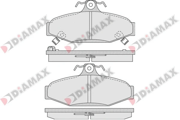 Brake Pad Set, disc brake (N09294)