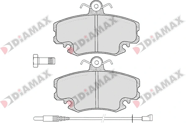 Brake Pad Set, disc brake (N09001)