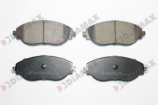 Brake Pad Set, disc brake (N09932)