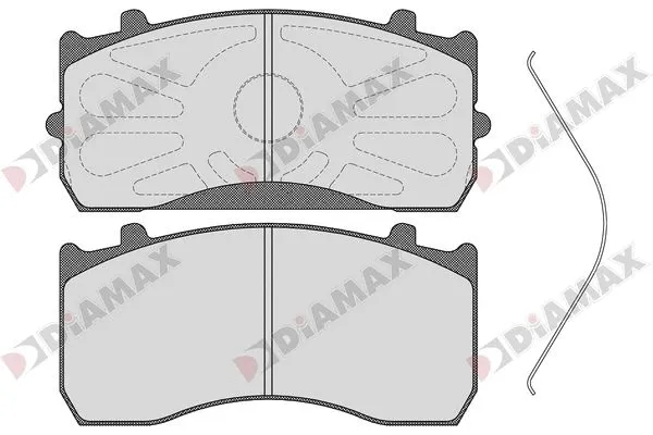 Brake Pad Set, disc brake (N09263)