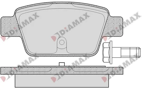 Brake Pad Set, disc brake (N09838)