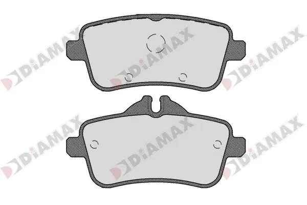 Brake Pad Set, disc brake (N09688)