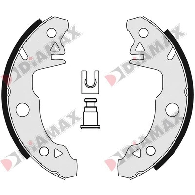 Brake Shoe Set (N01006)
