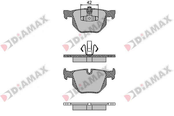Brake Pad Set, disc brake (N09459)