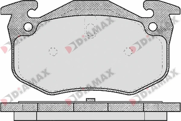 Brake Pad Set, disc brake (N09271)