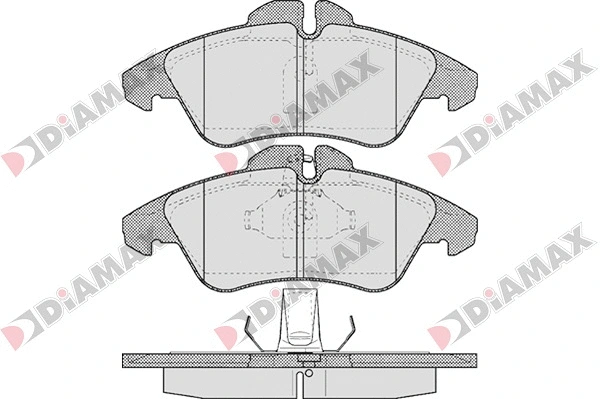 Brake Pad Set, disc brake (N09058)