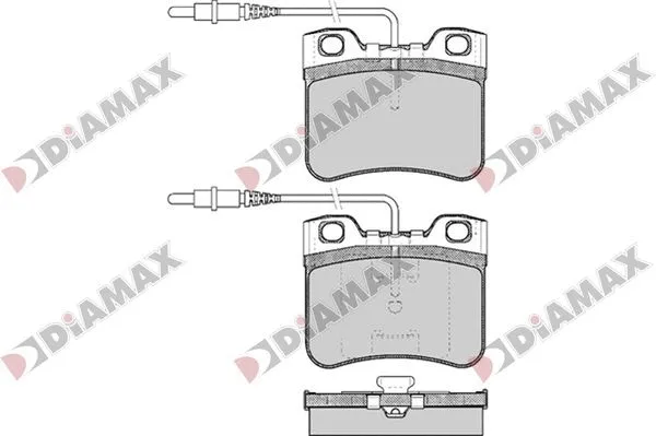 Brake Pad Set, disc brake (N09793)