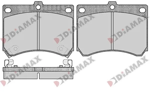 Brake Pad Set, disc brake (N09804)