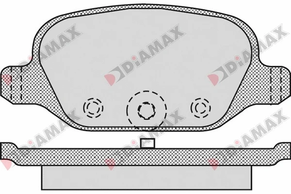 Brake Pad Set, disc brake (N09388)