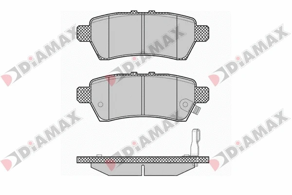 Brake Pad Set, disc brake (N09701)