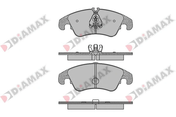 Brake Pad Set, disc brake (N09068)