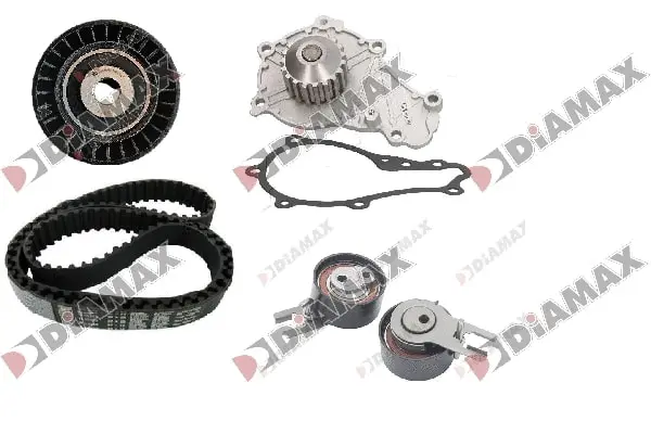 Water Pump & Timing Belt Kit (A6005WP)