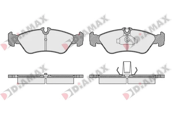 Brake Pad Set, disc brake (N09507)