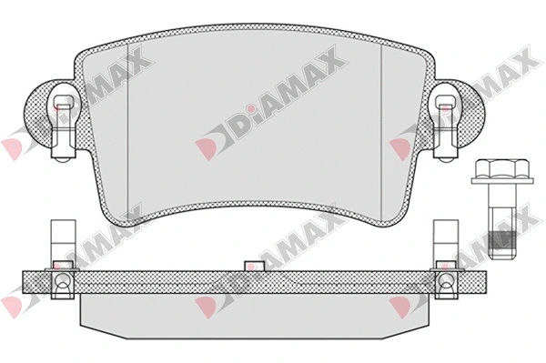 Brake Pad Set, disc brake (N09020)