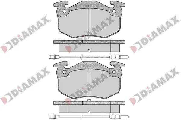 Brake Pad Set, disc brake (N09788)