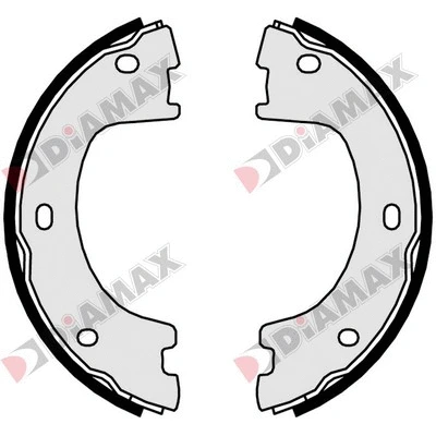Brake Shoe Set, parking brake (N01164)