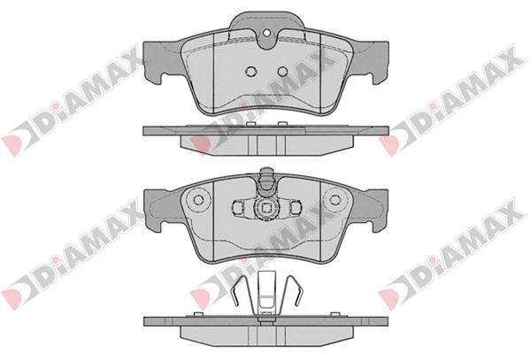Brake Pad Set, disc brake (N09383)