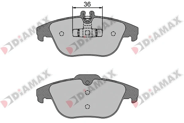 Brake Pad Set, disc brake (N09110)