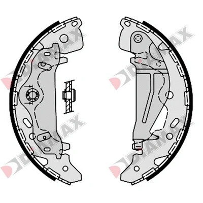 Brake Shoe Set (N01353)