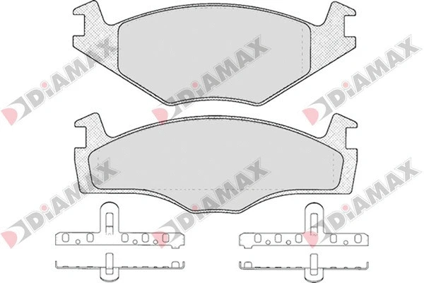 Brake Pad Set, disc brake (N09063)