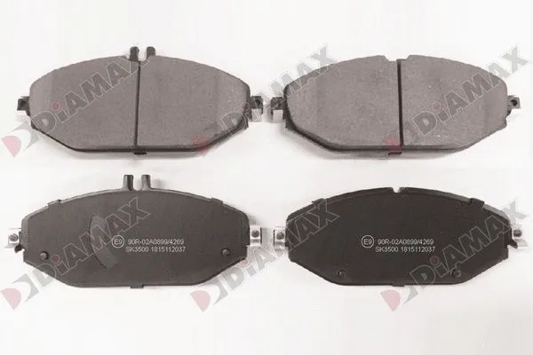 Brake Pad Set, disc brake (N09912)