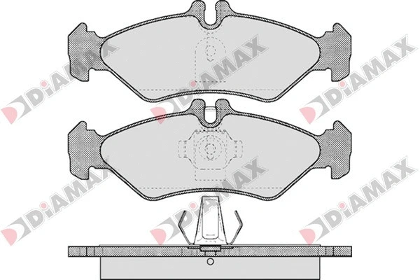 Brake Pad Set, disc brake (N09143)