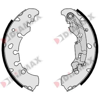 Brake Shoe Set (N01346)
