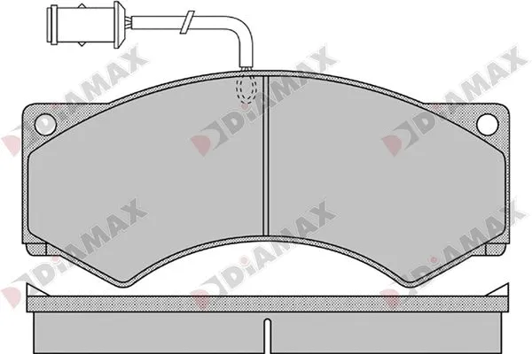 Brake Pad Set, disc brake (N09348)