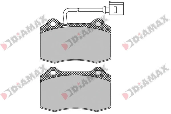 Brake Pad Set, disc brake (N09536)
