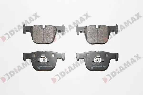 Brake Pad Set, disc brake (N09882)
