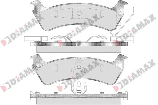 Brake Pad Set, disc brake (N09647)