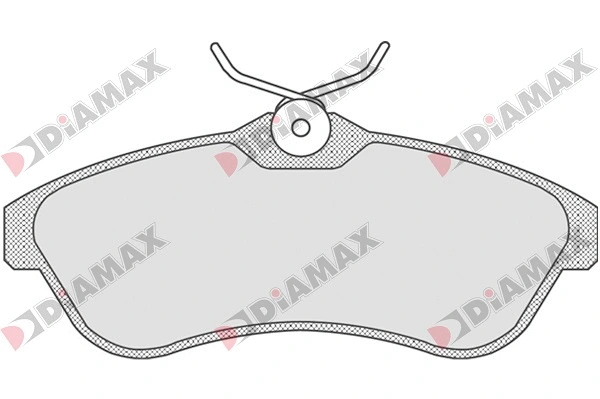 Brake Pad Set, disc brake (N09038)