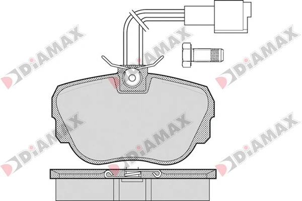 Brake Pad Set, disc brake (N09314)