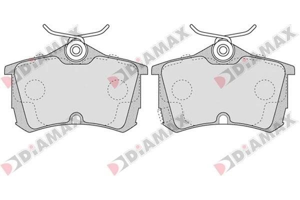 Brake Pad Set, disc brake (N09300)
