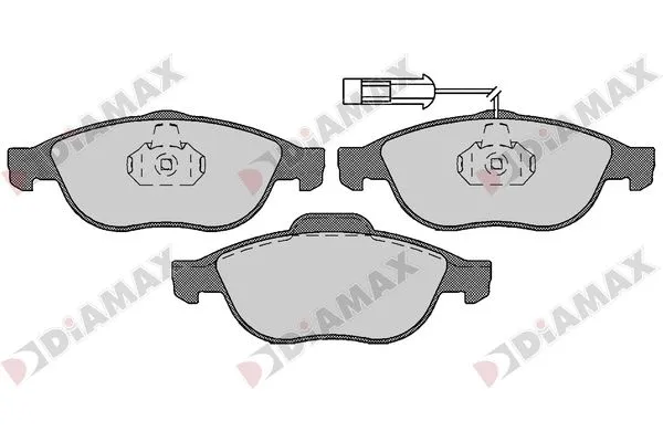 Brake Pad Set, disc brake (N09675)