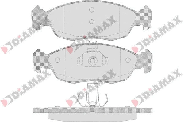 Brake Pad Set, disc brake (N09066)