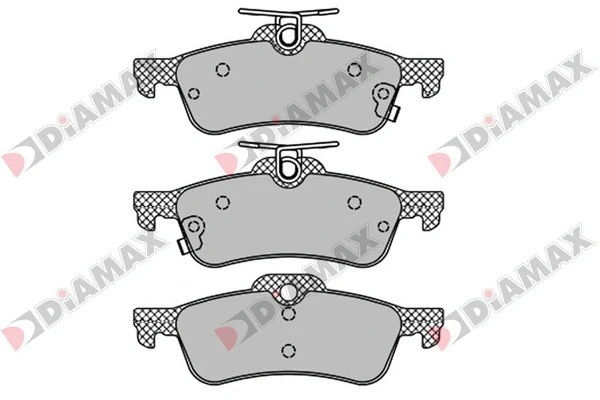Brake Pad Set, disc brake (N09579)