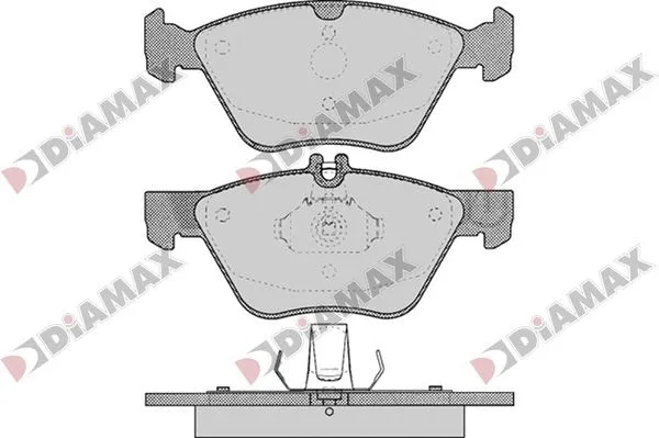 Brake Pad Set, disc brake (N09820)