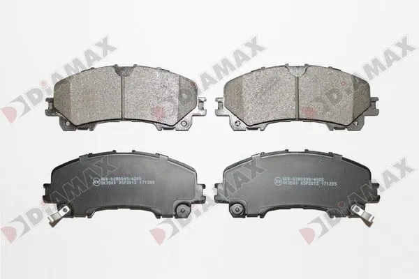 Brake Pad Set, disc brake (N09979)