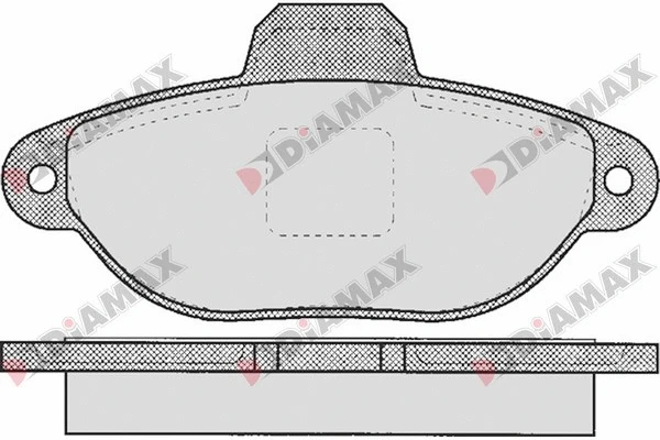 Brake Pad Set, disc brake (N09350)
