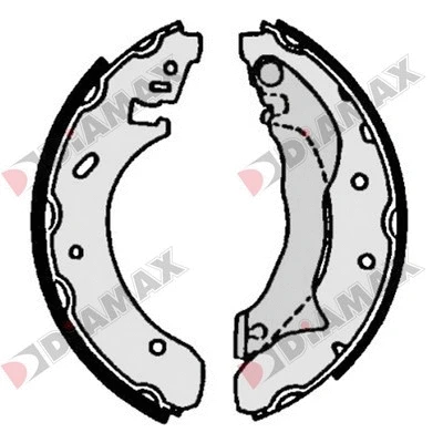 Brake Shoe Set (N01271)