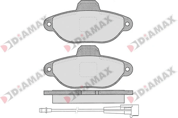 Brake Pad Set, disc brake (N09128)