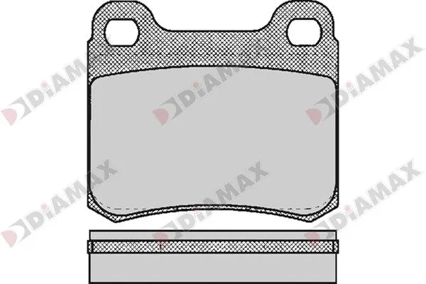 Brake Pad Set, disc brake (N09722)