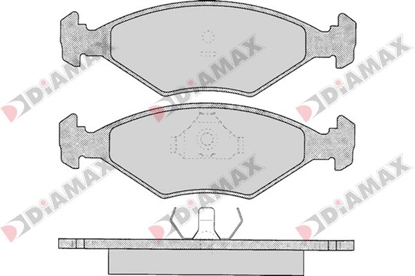 Brake Pad Set, disc brake (N09630)