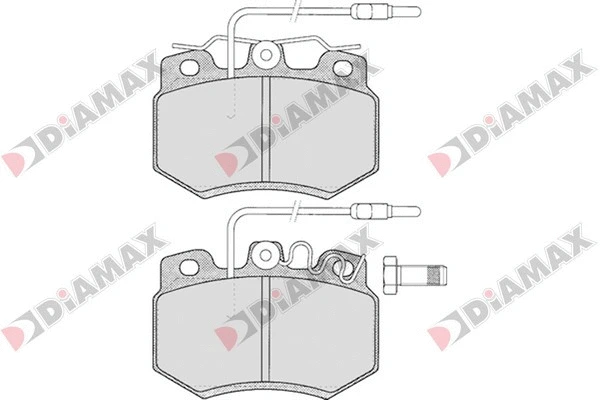 Brake Pad Set, disc brake (N09174)